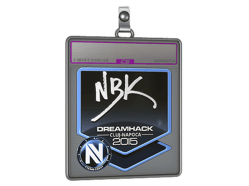 Sticker Slab | NBK- (Foil) | Cluj-Napoca 2015