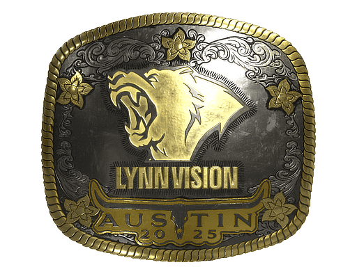Sticker | Lynn Vision (Gold) | Austin 2025