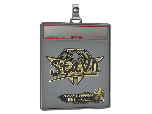 Sticker Slab | stavn (Gold) | Antwerp 2022