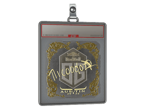 Sticker Slab | nicoodoz (Gold) | Austin 2025