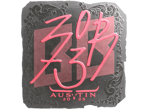 Sticker | zorte (Foil) | Austin 2025