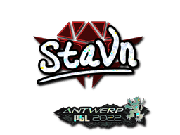 Sticker | stavn (Glitter) | Antwerp 2022
