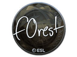 Sticker | f0rest (Foil) | Katowice 2019