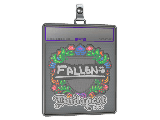Sticker Slab | FalleN (Embroidered) | Budapest 2025