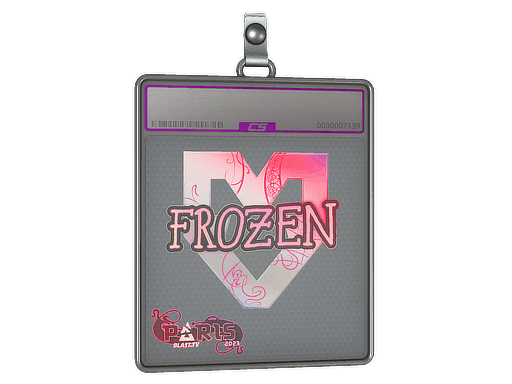 Sticker Slab | frozen (Holo) | Paris 2023