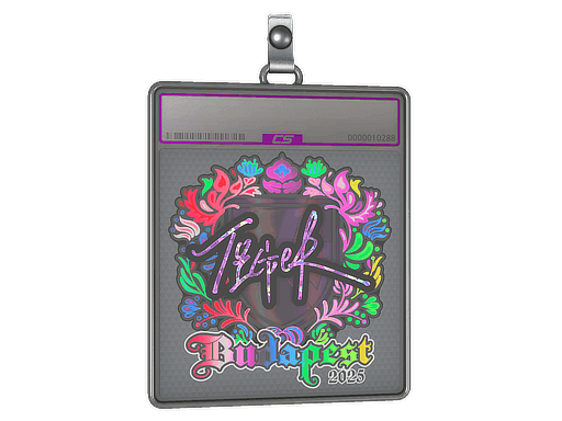 Sticker Slab | Tiger (Holo) | Budapest 2025