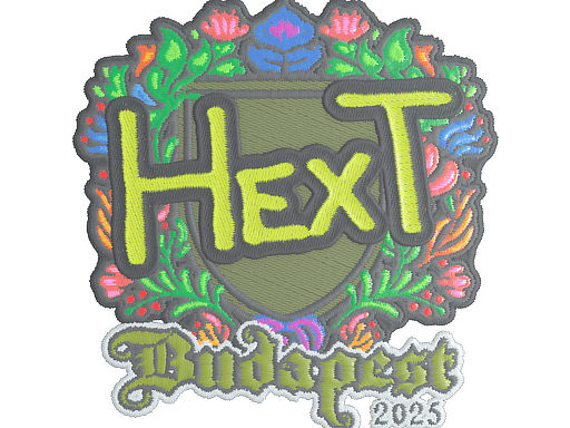 Sticker | HexT (Embroidered) | Budapest 2025