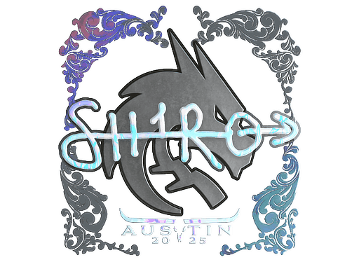 Sticker | sh1ro (Holo) | Austin 2025