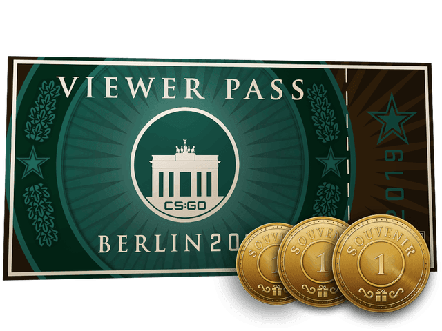 Berlin 2019 Viewer Pass + 3 Souvenir Tokens