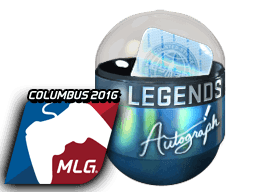 Autograph Capsule | Legends (Foil) | MLG Columbus 2016
