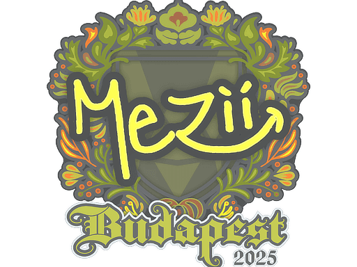 Sticker | mezii | Budapest 2025