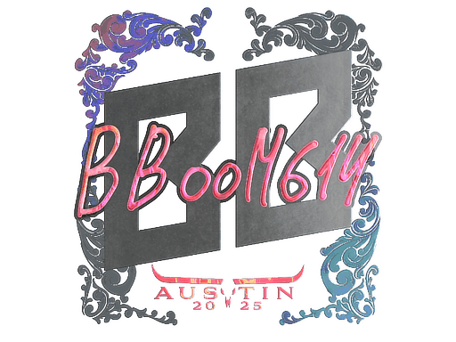 Sticker | Boombl4 (Holo) | Austin 2025