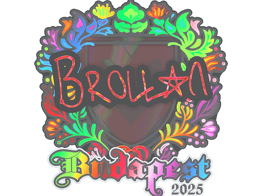 Sticker | Brollan (Holo) | Budapest 2025