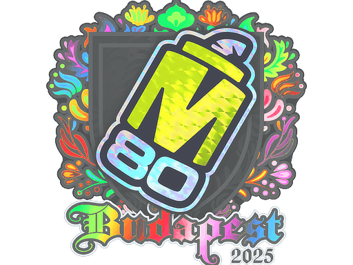 Sticker | M80 (Holo) | Budapest 2025