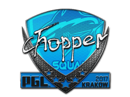 Sticker | chopper | Krakow 2017