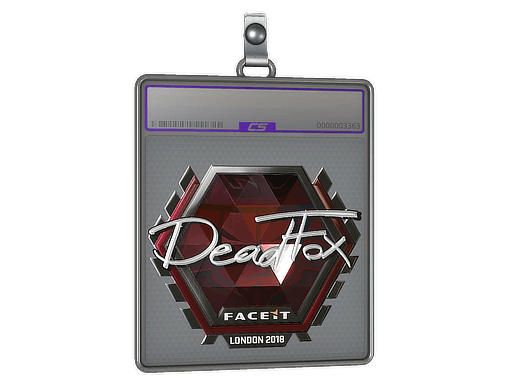 Sticker Slab | DeadFox (Foil) | London 2018