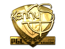 Sticker | kennyS (Gold) | Krakow 2017
