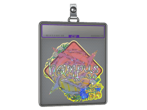 Sticker Slab | hampus (Glitter) | Rio 2022