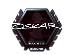 Sticker | oskar (Foil) | London 2018