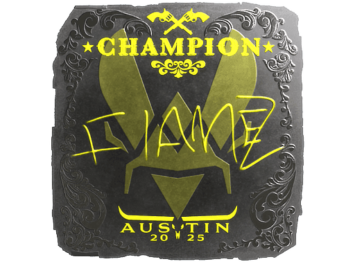 Sticker | FlameZ (Foil, Champion) | Austin 2025
