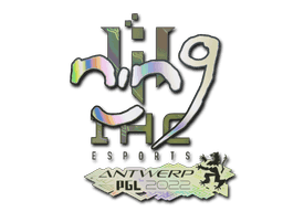 Sticker | nin9 (Holo) | Antwerp 2022