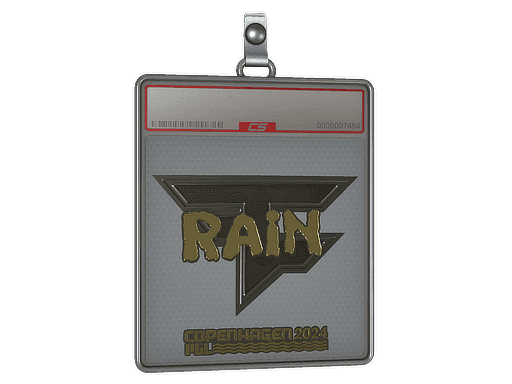 Sticker Slab | rain (Gold) | Copenhagen 2024