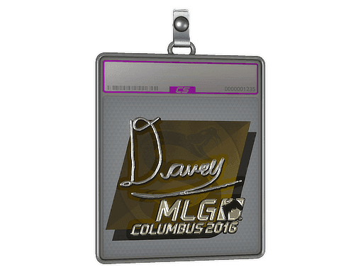 Sticker Slab | DAVEY (Foil) | MLG Columbus 2016