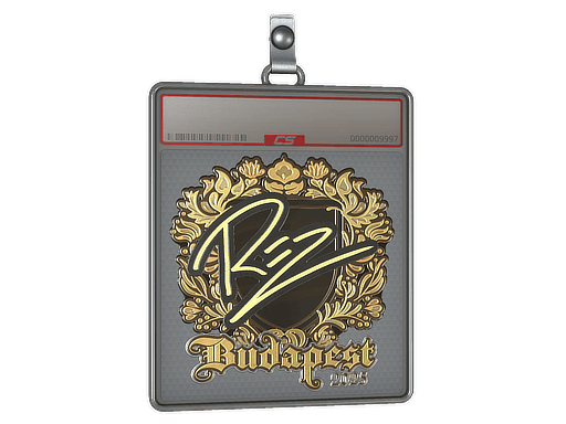 Sticker Slab | REZ (Gold) | Budapest 2025