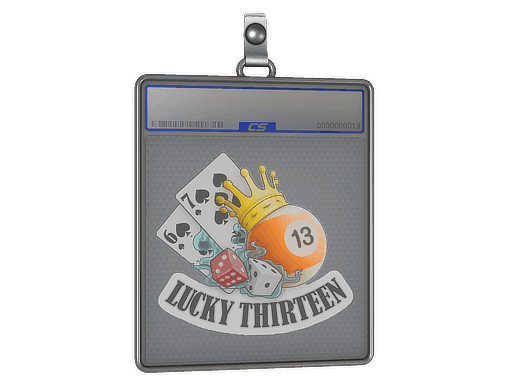 Sticker Slab | Lucky 13