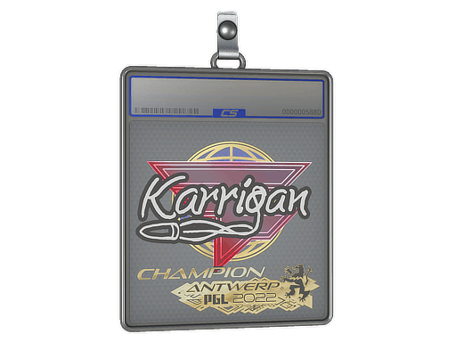 Sticker Slab | karrigan (Champion) | Antwerp 2022