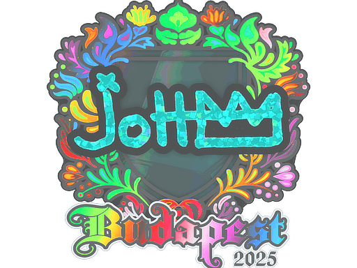 Sticker | jottAAA (Holo) | Budapest 2025