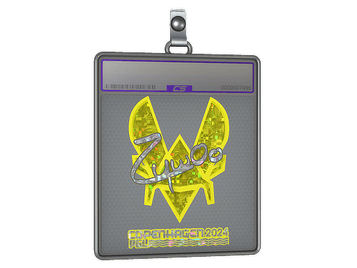 Sticker Slab | ZywOo (Glitter) | Copenhagen 2024