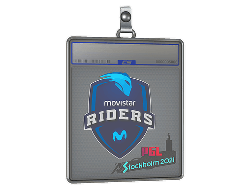 Sticker Slab | Movistar Riders | Stockholm 2021