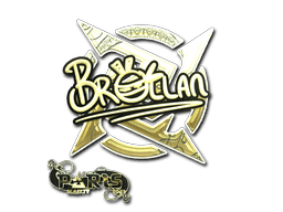Sticker | Brollan (Gold) | Paris 2023