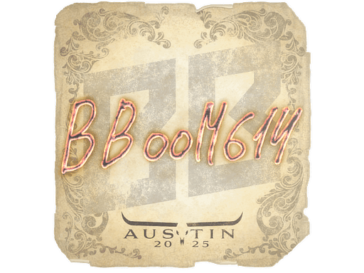Sticker | Boombl4 | Austin 2025