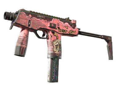 MP9 | Latte Rush - Battle-Scarred