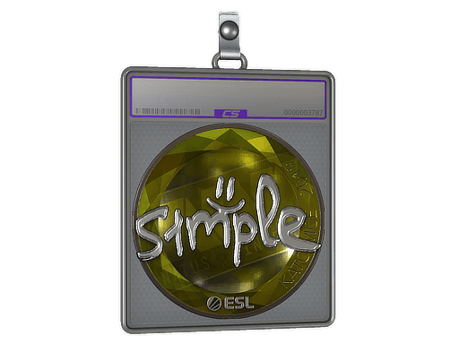 Sticker Slab | s1mple (Foil) | Katowice 2019