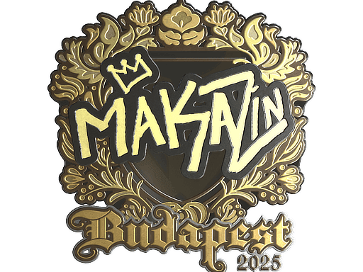 Sticker | Maka (Gold) | Budapest 2025