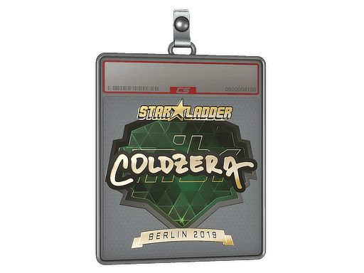 Sticker Slab | coldzera (Gold) | Berlin 2019