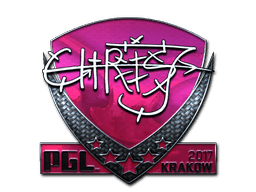 Sticker | chrisJ (Foil) | Krakow 2017
