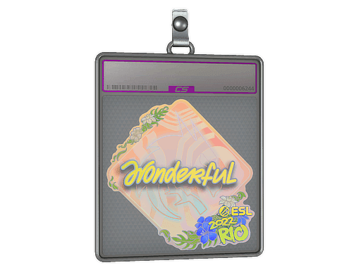 Sticker Slab | w0nderful (Holo) | Rio 2022