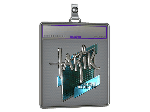 Sticker Slab | tarik (Foil) | Boston 2018