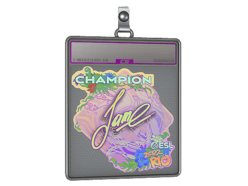Sticker Slab | Jame (Holo, Champion) | Rio 2022