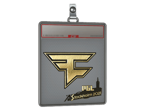 Sticker Slab | FaZe Clan (Gold) | Stockholm 2021
