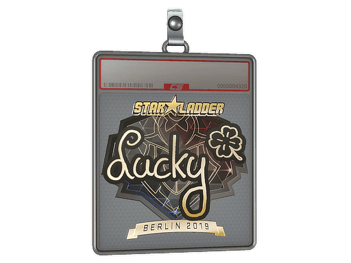 Sticker Slab | Lucky (Gold) | Berlin 2019