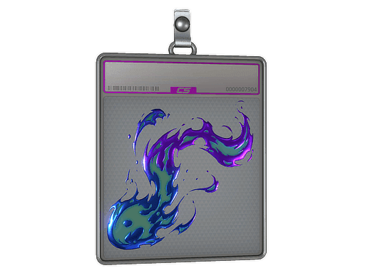 Sticker Slab | Winding Scorch (Foil)