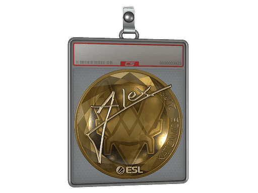 Sticker Slab | ALEX (Gold) | Katowice 2019