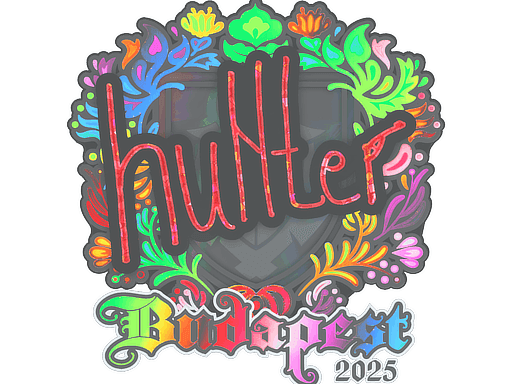 Sticker | huNter- (Holo) | Budapest 2025