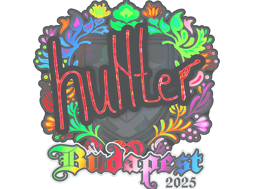 Sticker | huNter- (Holo) | Budapest 2025