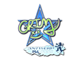 Sticker | Grim (Holo) | Antwerp 2022